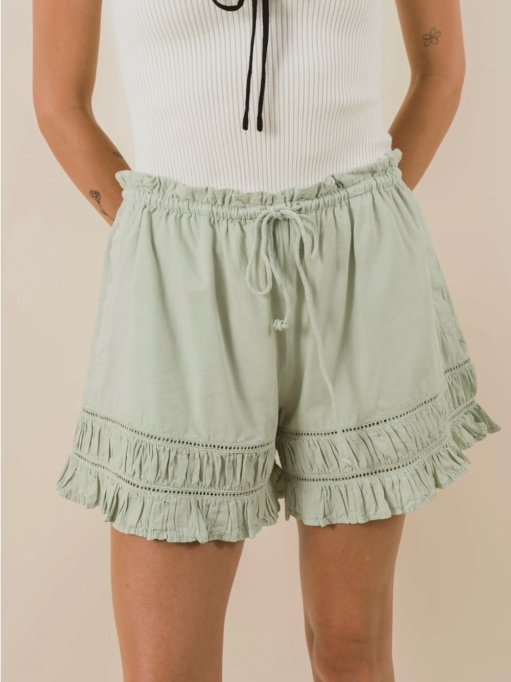 Free People Cambridge Pull-On Shorts